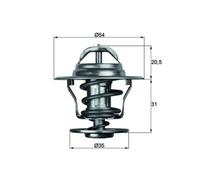 Thermostat d'eau MAHLE TX 13 71D