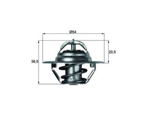 Thermostat d'eau MAHLE TX 3 83D