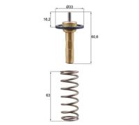 Thermostat d'eau MAHLE TX 311 90D
