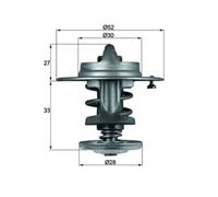 Thermostat d'eau MAHLE TX 80 83