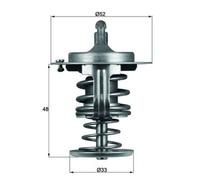 Thermostat d'eau MAHLE TX 82 80D