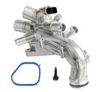 Thermostat D'eau Pour Mini Pour Cooper Pour Countryman Pour Paceman 1.6L 2007-2013 Boîtier De Thermostat En Aluminium Pour Moteur 11537534521(Dark Grey)