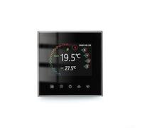 Thermostat d'écran en verre trempé H9, contrôle de la température strict, réglage programmable (chauffage électrique au sol)
