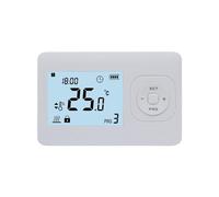 Thermostat d'horloge CV - Numérique - Marche/Arrêt - Blanc - programmable - Construction