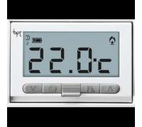 Thermostat Digital Encastré Blanc Non Programmable - CAME AUTEL STUDIO SR TA35