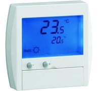 thermostat digital - fil pilote - semi encastré - hager 25120