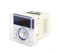 Thermostat Digital Four pour gril Plage 0-400Degrés Thermostat | Écran LED HD lisible, plage 0-400°C, réglage pour précis, pour idéal four et pour gril, cuisson uniforme