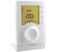 Delta Dore Thermostat programmable filaire Tybox 1117 pour chaudière, pompe à chaleur et poêle à bois|Gestion du chauffage -
