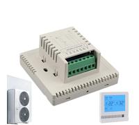 Thermostat Domestique | Écran LCD Régulateur de Chauffage au Sol,Thermostat de Chaudière pour Pièce avec Affichage LCD Précis pour Gestion de Température du Salon et Environnement Domestique
