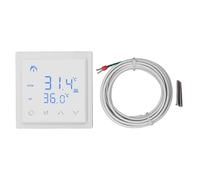 Thermostat électrique pour chauffage au sol, affichage LED, régulateur de température de haute précision avec anti-faux contact, 16 A, AC 85 V-250 V