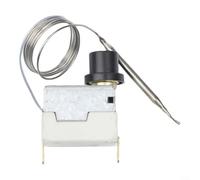 Thermostat électrique pour friteuse à 240 °C, limiteur de température électrique, construction en porcelaine pour équipement de restauration, protection contre la surchauffe, 35 x 28 cm