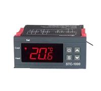 Thermostat électronique Thermostat numérique à LED STC-1000 for incubateur, réfrigérateur, régulateur de température, relais chauffage et refroidissement, 220 V