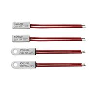 Thermostat en céramique à Fermeture Normale, Protection Thermique, 10 pièces, KSD9700 40 °C-250 °C 10 A 16 A 250 V(Ceramics-10A-NC,55C)