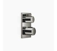 Thermostat encastré Dornbracht avec réglage de débit à sens unique, 36425670-19, Couleur: Chrome foncé