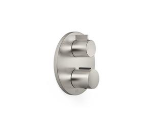Thermostat encastré Dornbracht avec réglage de débit à sens unique, kit de montage final, 36425970-06, Couleur: Platine Mat