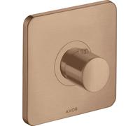 thermostat encastré Hansgrohe AXOR Citterio M, 34715310, couleur : rouge brossé