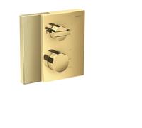 thermostat encastré Hansgrohe AXOR Edge avec vanne de vanne de vidange et de ...