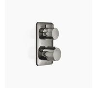 Thermostat encastré LISSÉ de Dornbracht avec réglage de débit à sens unique, 36425845-19, Couleur: Chrome foncé