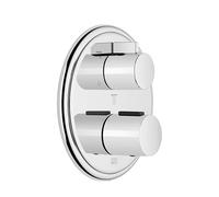 Thermostat encastré MADISON de Dornbracht avec régulation de débit à trois voies, 36427977-42, Couleur: Bronze brossé