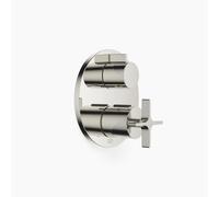 Thermostat encastré VAIA de Dornbracht avec réglage de débit à sens unique, 36425809-08, Couleur: platine