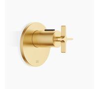 Thermostat encastré VAIA Dornbracht sans réglage de débit, 36501809-28, Couleur: Laiton brossé