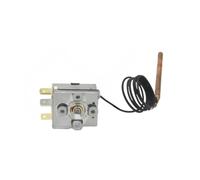 Thermostat For Équipement Marin WK-R17A, 220V, 90 °C, Réinitialisation Automatique, Limiteur De Température, Arbre En Forme De D, Régulateur D'énergie À Câble De 80cm