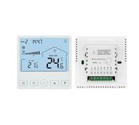 Thermostat for House - House Thermostat | Three-Speed Energy-Efficient Lcd Temperature Controller | for Basement Garage Office Bedroom Rv, Central Air Conditioning Switch, Fan Coil Unit Control
