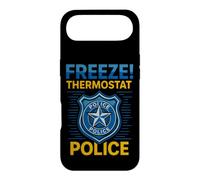 Thermostat Freeze drôle avec Dicton Sarcastique de la Police Coque pour iPhone Air