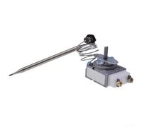 Thermostat Friteuse Pro WE702 3/8 pour mpt Cuisine Thermostat | Construction métal pour durable, résistance haute chaleur, finition argentée, normes OEM dépassées