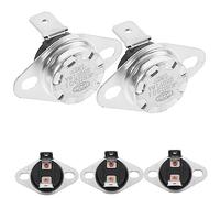 Thermostat Fusible de Sèche-linge 185°f Dc47-000 16a 250v | Lot de 5 Pièces, Alliage D'aluminium et Cuivre, Usage Domestique, Remplacement de Pièces Cassées