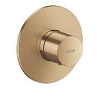Thermostat hansgrohe AXOR One 48711140 encastré, bronze brossé