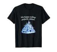 Thermostat HVAC Humour My Happy Ending Perfectly Chilled T-Shirt