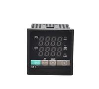 Thermostat industriel intelligent à LED A8-1, 48 x 48 mm, sortie numérique, régulateur de température PID électrique(2Alarm,48x48mm TC SSR)