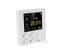 Thermostat Intelligent À Bouton Couleur Wifi, Température De Climatisation, Contrôleur Fonctionne(R8C-853-2tube)