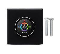 Thermostat intelligent AC Wifi, avec lampe multicolore, bouton rotatif pour suspension murale, Design Compact et élégant