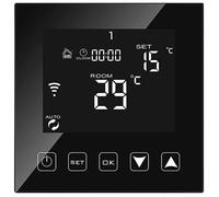 Thermostat intelligent connecté Wi-Fi pour chaudière à gaz/eau 3 A, filaire, compatible avec Alexa/Google Home/Tuya Smart Life,