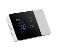 Thermostat intelligent - Contrôle par application et voix Wifi, chauffage et refroidissement, contrôleur tactile de température | Thermostat intérieur intelligent à économie d'énergie pour maison