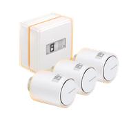Thermostat intelligent Netatmo + Pack de 3 thermostats de radiateur supplémentaires