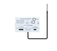 Thermostat Intelligent pour alexa Google Home Aquarium Vin Thermostat | Protocole pour zigbee stable, groupement appareils, gestion multi-zones, faible consommation , installation facile