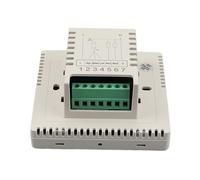 Thermostat intelligent pour chaudière - Contrôleur de température mural programmable pour chaudières à gaz et plancher chauffant | Écran LCD avec sécurité enfant et mode antigel | Système de chauffage