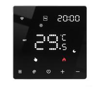 Thermostat intelligent pour chauffage au sol de la chaudière à gaz, pour thermostat de chauffage au sol Tuya pour Zigbee Smart Home, application et télécommande vocale (BZWH)