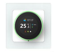 Thermostat intelligent pour chauffage au sol réglable avec bouton rotatif, contrôle à distance par application, activation vocale compatible avec Alexa (chauffage au sol 16 A)