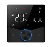 Thermostat intelligent pour chauffage au sol, thermostat à commande rotative, rhermostat programmable 7 jours pour salle d'eau chaude
