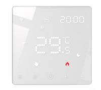 Thermostat intelligent pour chauffage au sol Tuya, pour contrôleur compatible avec Zigbee avec contrôle de température programmable, thermostat d'ambiance à commande vocale (WZWH)