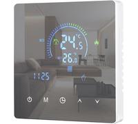 Thermostat intelligent pour chauffe-eau, écran LCD, bouton tactile, programmable pour bureau à domicile, école, hôtel