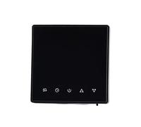 Thermostat Intelligent pour Climatiseur, Chauffage de l'eau par le Sol, AC220 V, Multifonction Intelligent Programmable (BLACK)