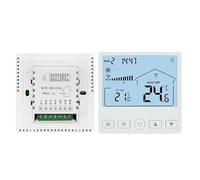 Thermostat intelligent pour maison - Thermostat domestique | Contrôleur de température avec écran LCD précis et économe en énergie pour la maison et plusieurs espaces