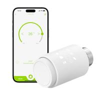 Thermostat Intelligent pour radiateur, Soupape avec contrôle à Distance Via Tuya/Smart Life, Nécessite Hub Zigbee 3.0 (Non Inclus), Compatible avec Amazon Alexa/Home Assistant
