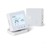 Thermostat intelligent programmable, thermostat sans fil WiFi pour chauffe-eau mural (sans Wi-Fi)