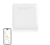 Thermostat intelligent sans fil, pour contrôleur de température programmable par application Tuya pour Zigbee, pour radiateur chauffant à fil pilote pour surveillance Ecowatt, pour Alexa Voice